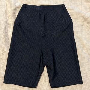 Aerie offline ribbed bike shorts